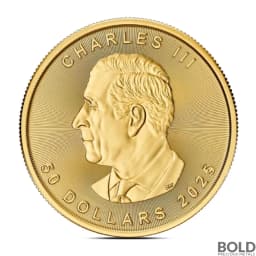 2025 1 oz Canadian Maple Leaf Gold Coin (BU)