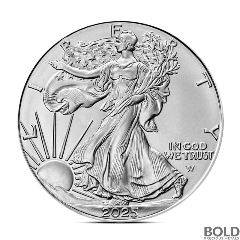 2025 1 oz American Eagle Silver Coin (BU)