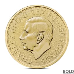 2025 1 oz British Britannia Gold Coin (BU)