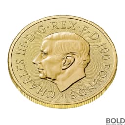 2025 1 oz British Lion and American Eagle Gold Coin (BU)