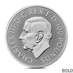 2025 1 oz British Tudor Beasts: Panther Platinum Coin (BU)