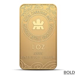2025 1 oz RCM Lunar Snake Gold Bar (In Assay)