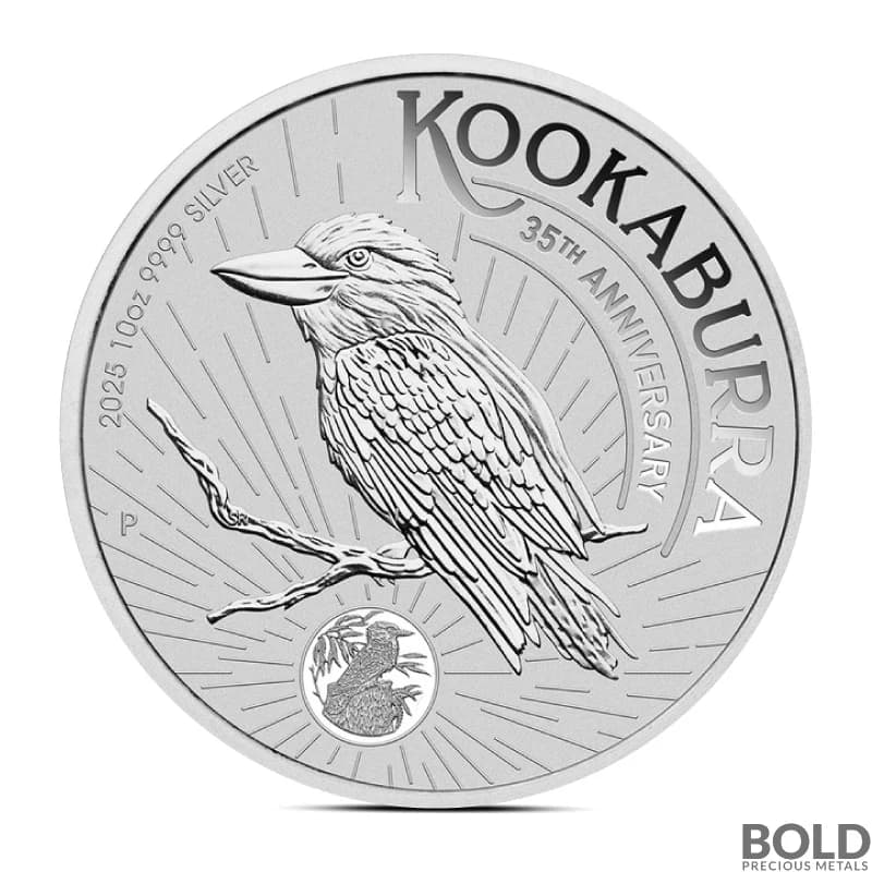 2025 10 oz Perth Kookaburra Silver Coin (BU)