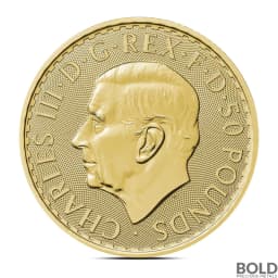 2025 1/2 oz British Britannia Gold Coin (BU)