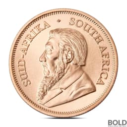 2025 1/2 oz South African Krugerrand Gold Coin (BU)