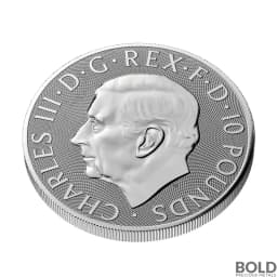 2025 5 oz British Lion and American Eagle Silver Coin (BU)