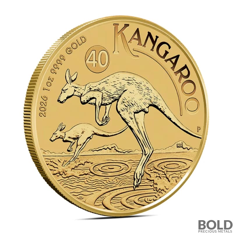 2026 1 oz Australian Gold Kangaroo Coin (BU)