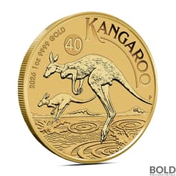 2026 1 oz Australian Gold Kangaroo Coin (BU)