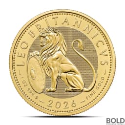 2026 1 oz British Lion Gold Coin (BU)