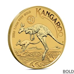 2026 1/4 oz Australian Gold Kangaroo Coin (BU)