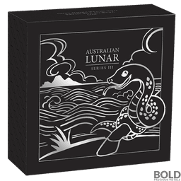 2025 1/2 oz Australian Lunar Year Of The Snake Silver Coin (Proof)