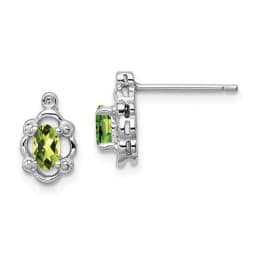 rhodium-plated-peridot-and-diamond-earrings-ss