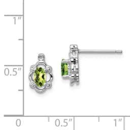 rhodium-plated-peridot-and-diamond-earrings-ss