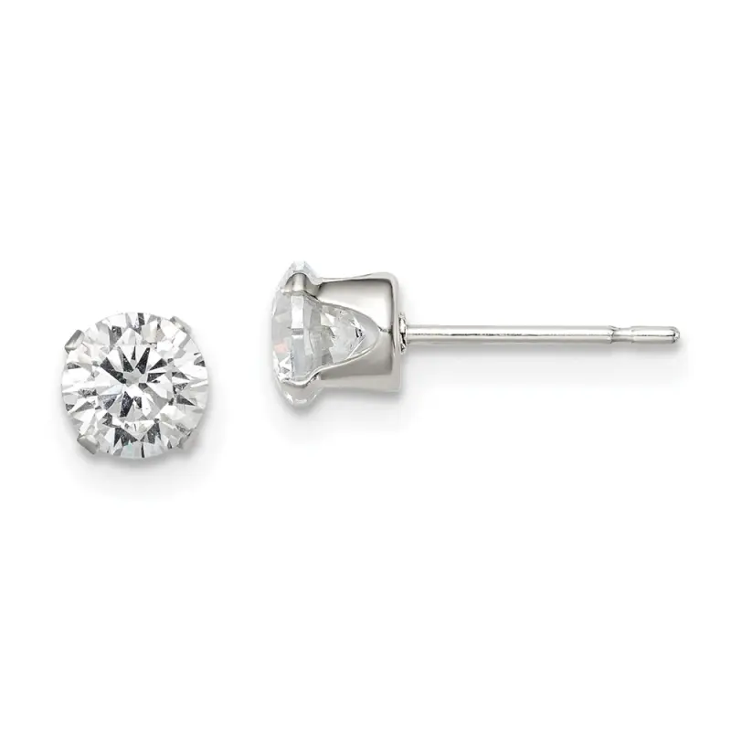 sterling-silver-round-snap-set-cz-stud-earrings