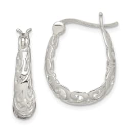 polished-filigree-oval-hoop-earrings-sterling-silver