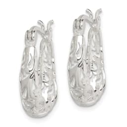 polished-filigree-oval-hoop-earrings-sterling-silver