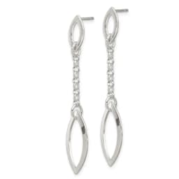 marquise-shapes-and-chain-post-dangle-earrings-ss-polished