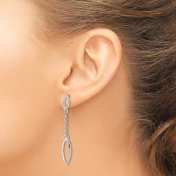 marquise-shapes-and-chain-post-dangle-earrings-ss-polished