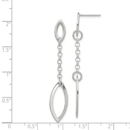 marquise-shapes-and-chain-post-dangle-earrings-ss-polished