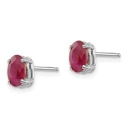 white-gold-july-ruby-post-earrings