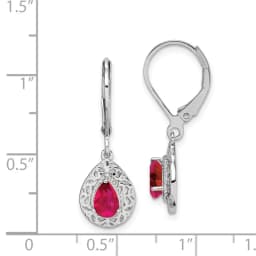 sterling-silver-rhodium-ruby-teardrop-lever-back-earrings