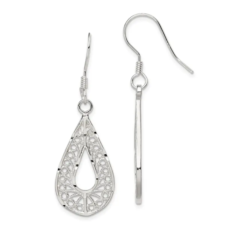 textured-d-c-filigree-teardrop-dangle-earrings-ss-polished