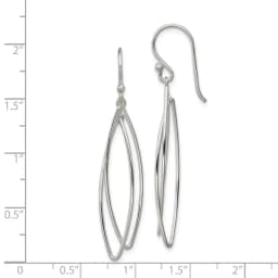 polished-double-marquise-shape-dangle-earrings-ss