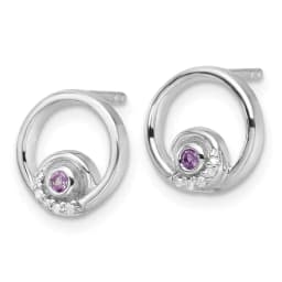 rh-plated-white-ice-03ct-dia-and-amethyst-post-earrings-ss