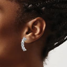 emerald-cut-5-stone-d-e-f-pure-light-moissanite-earrings