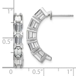 emerald-cut-5-stone-d-e-f-pure-light-moissanite-earrings