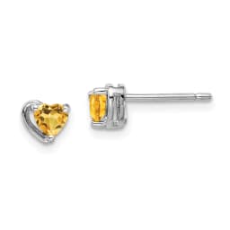 rhodium-plated-citrine-heart-post-earrings-ss