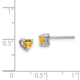 rhodium-plated-citrine-heart-post-earrings-ss