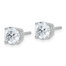 white-gold-2ct-round-d-e-f-pure-light-moissanite-earrings
