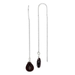polished-dark-olivine-crystal-teardrop-threader-earrings-ss