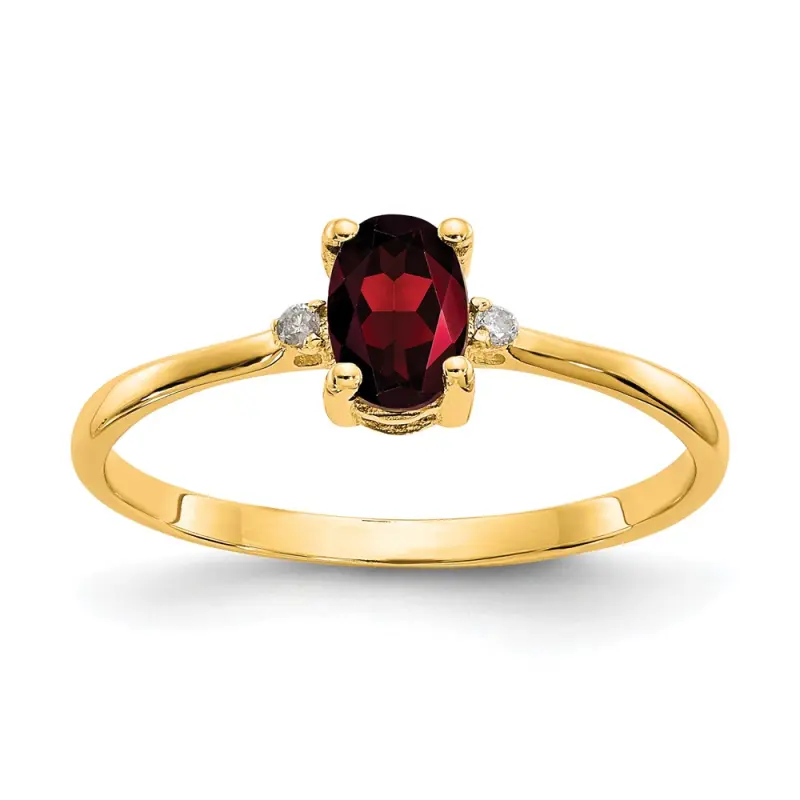 polished-genuine-diamond-and-garnet-birthstone-ring