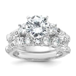 sterling-silver-rhodium-plated-2-piece-cz-wedding-ring