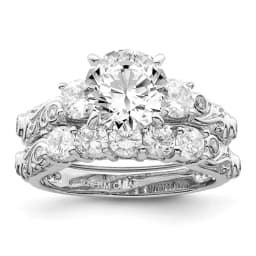 sterling-silver-rhodium-plated-2-piece-cz-wedding-ring