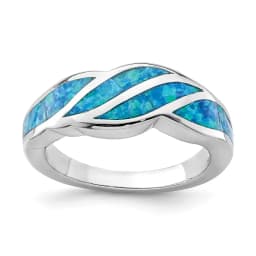 rhodium-plated-created-blue-opal-inlay-ring-ss