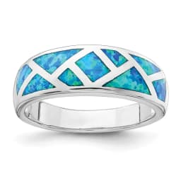 rhodium-plated-geometric-lab-created-blue-opal-ring-ss