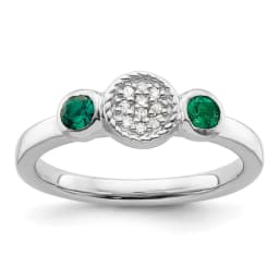 stackable-expressions-dbl-round-cr-emerald-and-diamond-ring-ss
