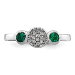 stackable-expressions-dbl-round-cr-emerald-and-diamond-ring-ss