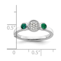 stackable-expressions-dbl-round-cr-emerald-and-diamond-ring-ss