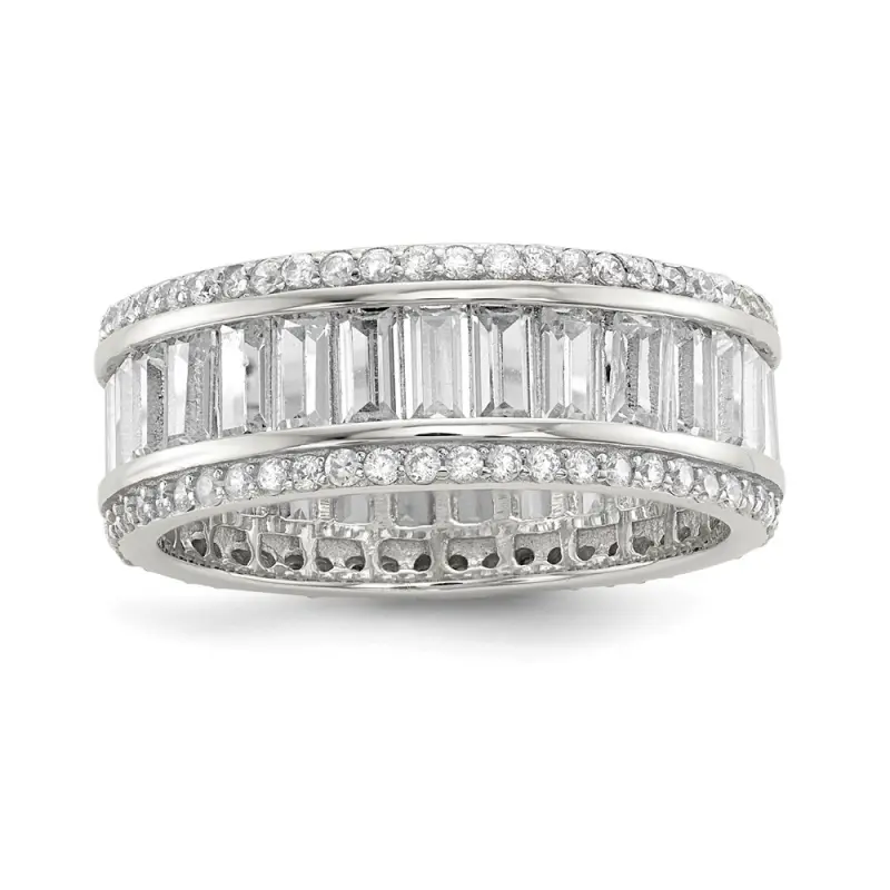 rhodium-plated-baguette-and-round-cz-eternity-ring-ss