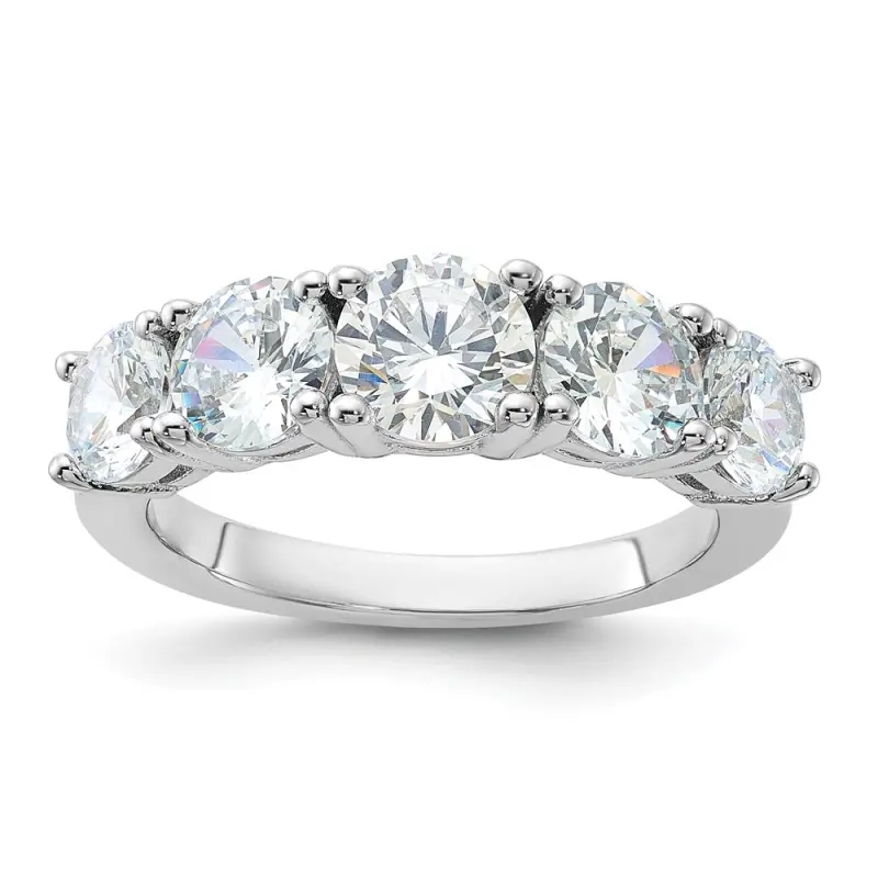 sterling-silver-rhodium-plated-cz-5-stone-ring