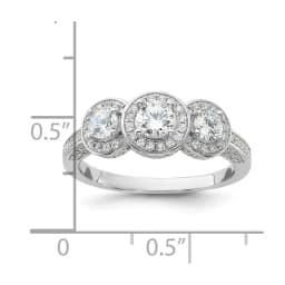 rhodium-plated-brilliant-cut-cz-three-stone-halo-w-side-stones-ring-ss