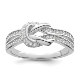 sterling-silver-polished-rhodium-plated-cz-knot-ring