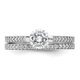 rhodium-plated-cz-eternity-engagement-ring-and-band-set-ss