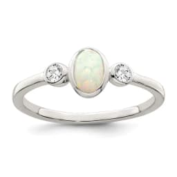 polished-cz-and-white-created-opal-ring-ss