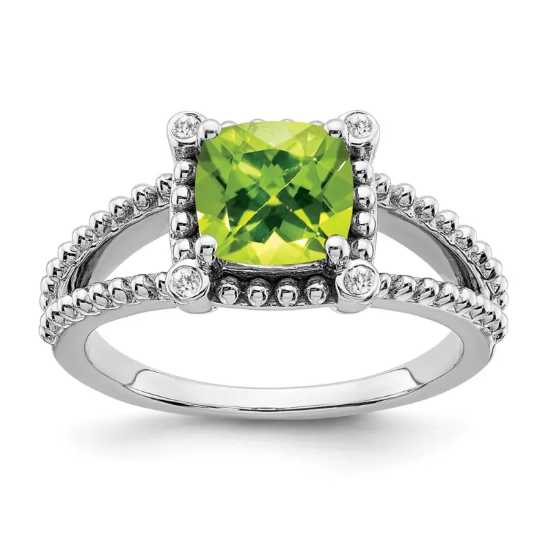 14k-white-gold-cushion-peridot-and-diamond-ring