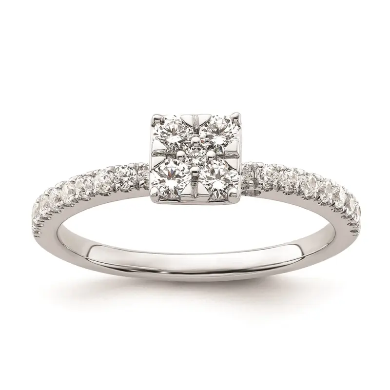 promises-white-gold-diamond-cluster-engagement-ring